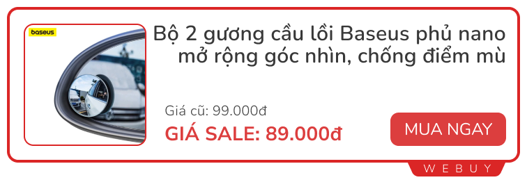 Săn sale cuối tháng: 10 món đồ dùng ổn, giá rẻ dưới 150.000 của Baseus- Ảnh 7. Săn sale cuối tháng: 10 món đồ dùng ổn, giá rẻ dưới 150.000 của Baseus- Ảnh 7.
