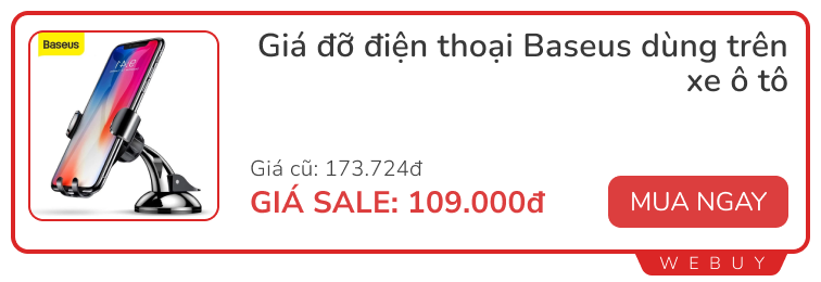Săn sale cuối tháng: 10 món đồ dùng ổn, giá rẻ dưới 150.000 của Baseus- Ảnh 9. Săn sale cuối tháng: 10 món đồ dùng ổn, giá rẻ dưới 150.000 của Baseus- Ảnh 9.