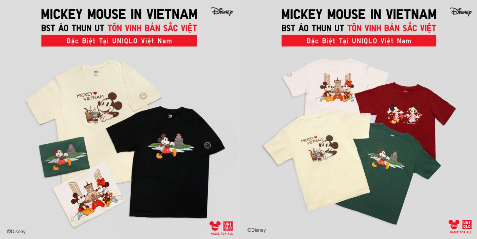 “Fan” UNIQLO hào hứng với 3 hoạ tiết BST UT Mickey Mouse in Vietnam mới nhân Tuần Lễ Cảm Ơn- Ảnh 3. “Fan” UNIQLO hào hứng với 3 hoạ tiết BST UT Mickey Mouse in Vietnam mới nhân Tuần Lễ Cảm Ơn- Ảnh 3.