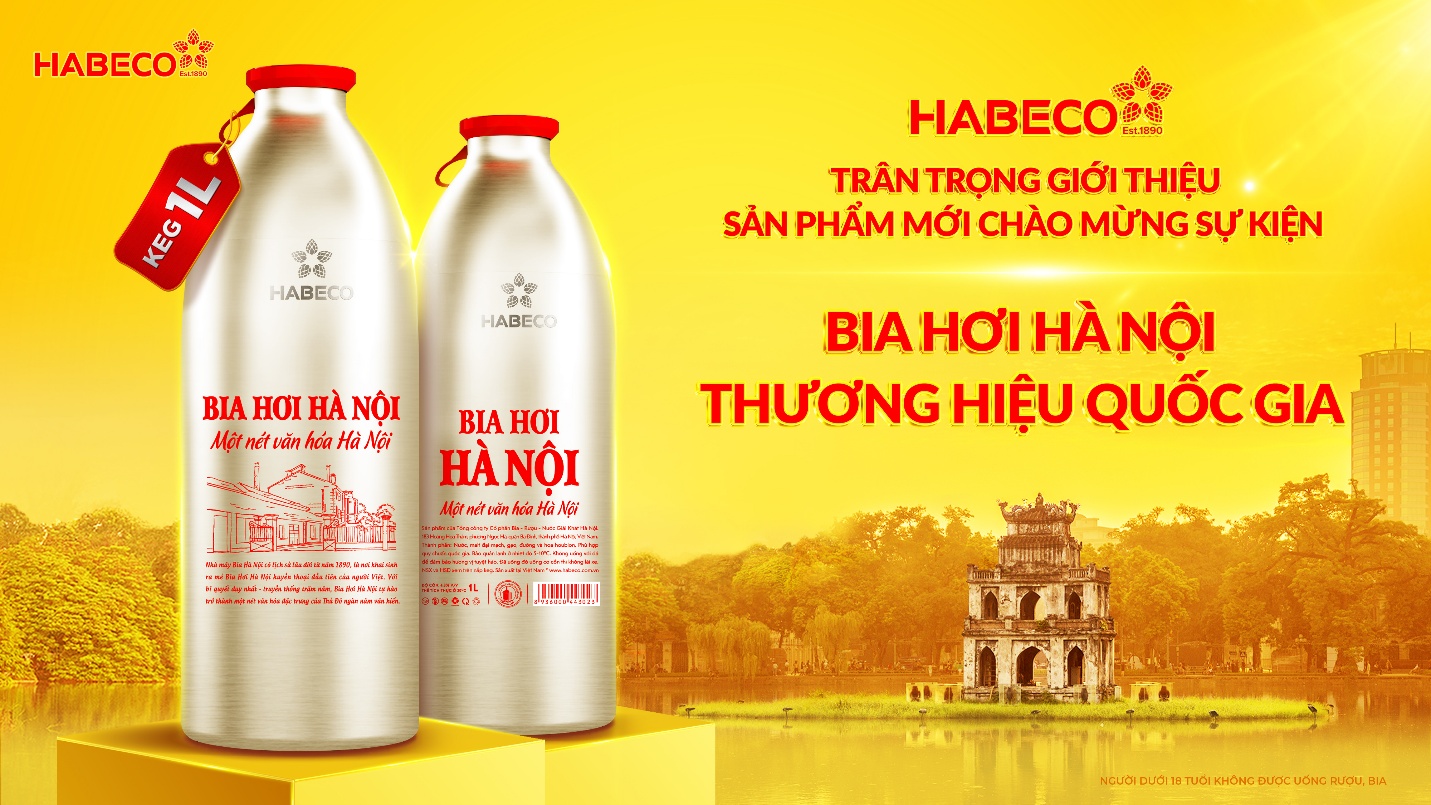 Bia Hơi Hà Nội ra mắt sản phẩm mới – KEG 1L: khẳng định vị thế Thương Hiệu Quốc Gia- Ảnh 1. Bia Hơi Hà Nội ra mắt sản phẩm mới – KEG 1L: khẳng định vị thế Thương Hiệu Quốc Gia- Ảnh 1.