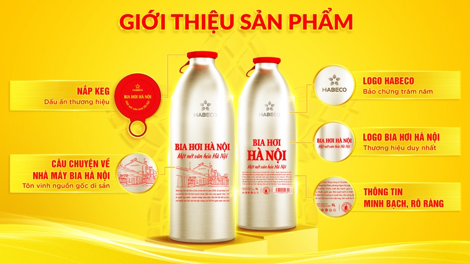 Bia Hơi Hà Nội ra mắt sản phẩm mới – KEG 1L: khẳng định vị thế Thương Hiệu Quốc Gia- Ảnh 2. Bia Hơi Hà Nội ra mắt sản phẩm mới – KEG 1L: khẳng định vị thế Thương Hiệu Quốc Gia- Ảnh 2.