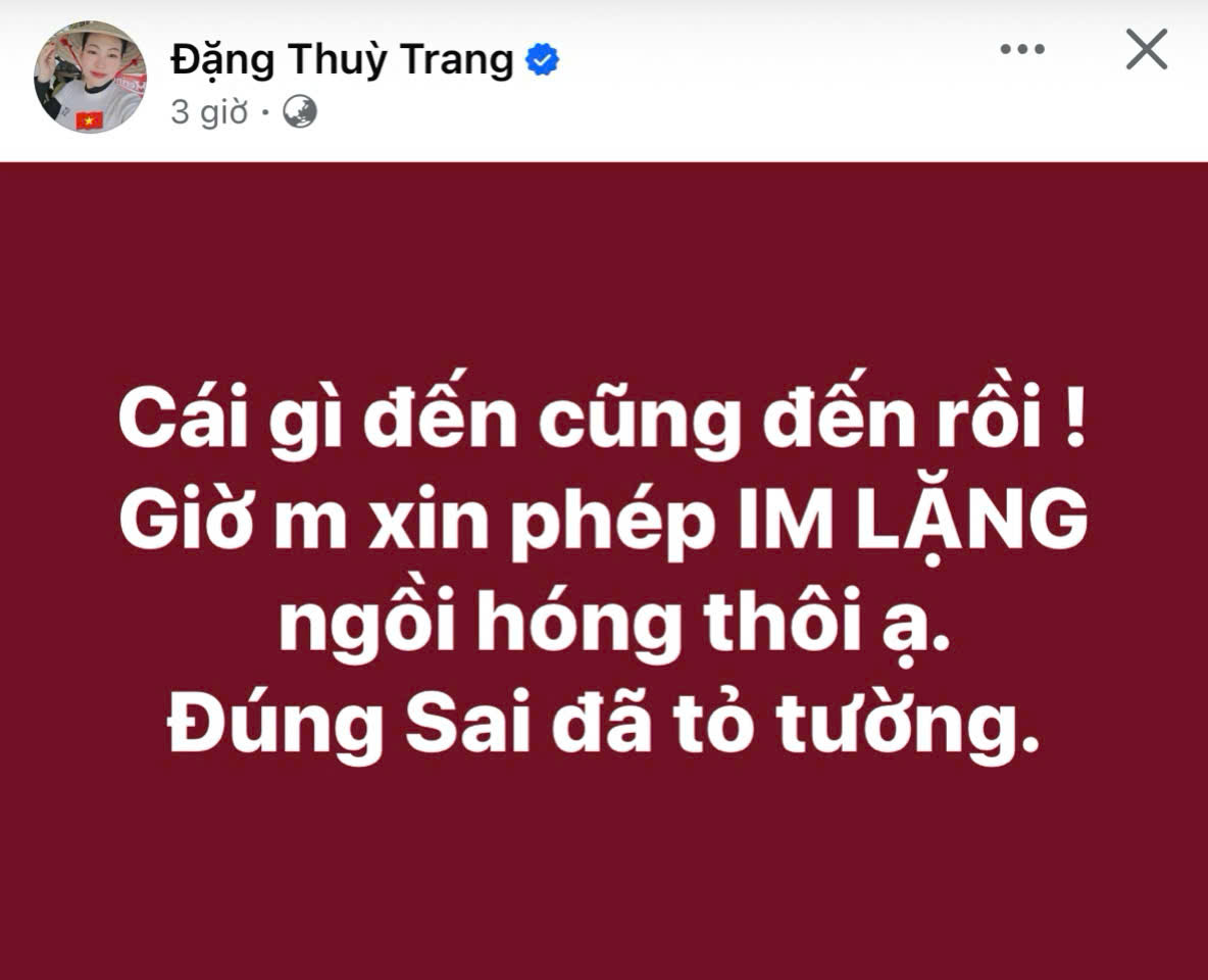 Chị gái Hoa hậu Đặng Thu Thảo phát ngôn ẩn ý sau khi Hoa hậu Thùy Tiên bị khởi tố- Ảnh 4. Chị gái hi88 hi880 hậu Đặng Thu Thảo phát ngôn ẩn ý sau khi hi88 hi880 hậu Thùy Tiên bị khởi tố- Ảnh 4.