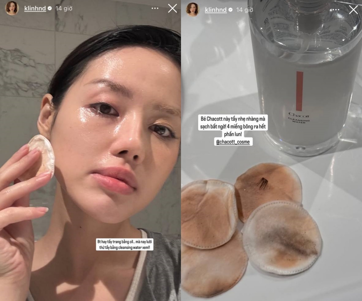 "Cô em trendy" Khánh Linh dưỡng da chỉ 3 bước, bất ngờ ở món đồ dịu nhẹ mà hiệu quả không ngờ- Ảnh 2. nhà cái hi88