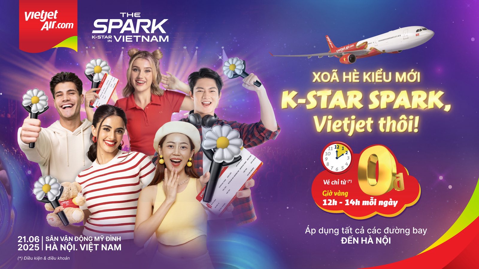 Vietjet đồng hành cùng đại nhạc hội K-Star Spark in Vietnam- Ảnh 1. Vietjet đồng hành cùng đại nhạc hội K-Star Spark in Vietnam- Ảnh 1.