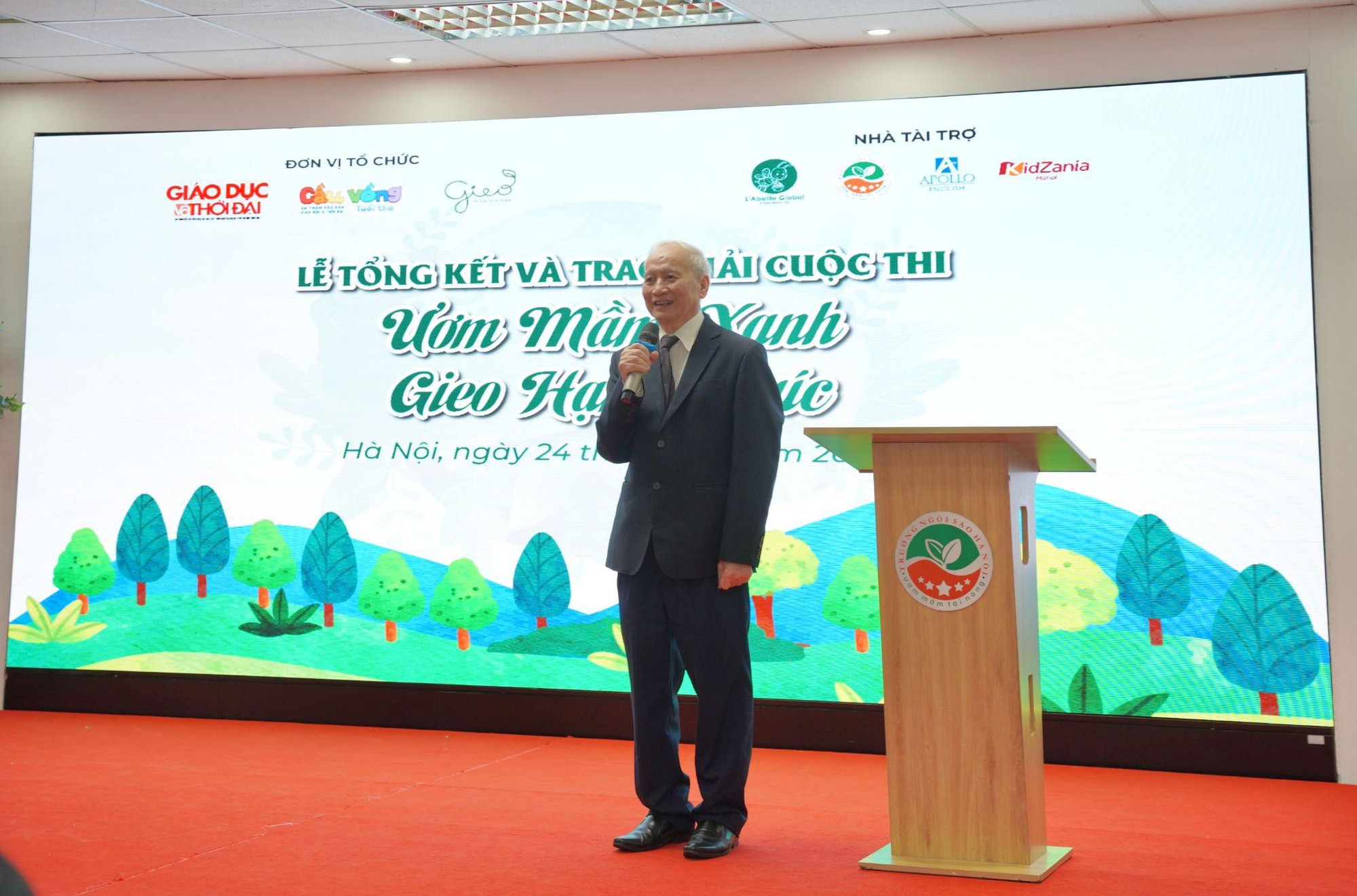 Lễ Tổng kết và Trao giải cuộc thi “Uơm Mầm Xanh, Gieo Hạnh Phúc”- Ảnh 2. Lễ Tổng kết và Trao giải cuộc thi “Uơm Mầm Xanh, Gieo Hạnh Phúc”- Ảnh 2.