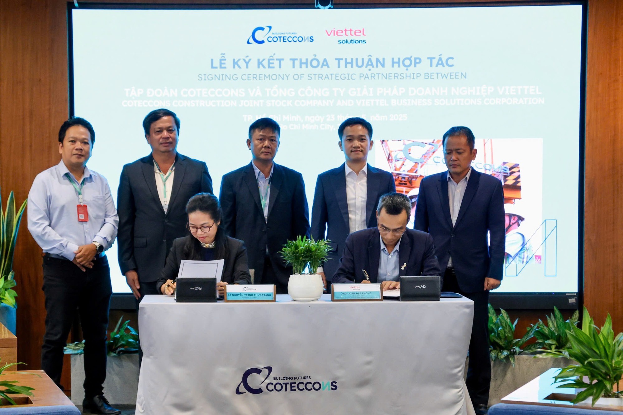 Coteccons và Viettel Solutions hợp tác chiến lược thúc đẩy an toàn bảo mật thông tin- Ảnh 1.