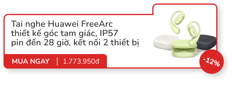 Deal cuối tháng: Tai nghe Huawei vừa lên kệ đã giảm 700.000đ, chuột Xiaomi Gen 3 -50%, rèm chống nắng không khoan đục từ 129.000đ- Ảnh 4.