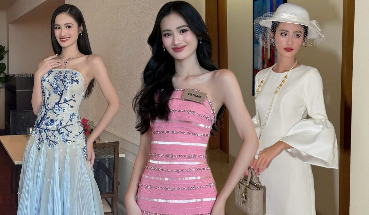 Chấm bao nhiêu điểm cho style của Ý Nhi khi chinh chiến Miss World?- Ảnh 1. Chấm bao nhiêu điểm cho style của Ý Nhi khi chinh chiến Miss World?- Ảnh 1.