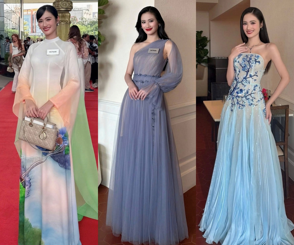 Chấm bao nhiêu điểm cho style của Ý Nhi khi chinh chiến Miss World?- Ảnh 4. Chấm bao nhiêu điểm cho style của Ý Nhi khi chinh chiến Miss World?- Ảnh 4.