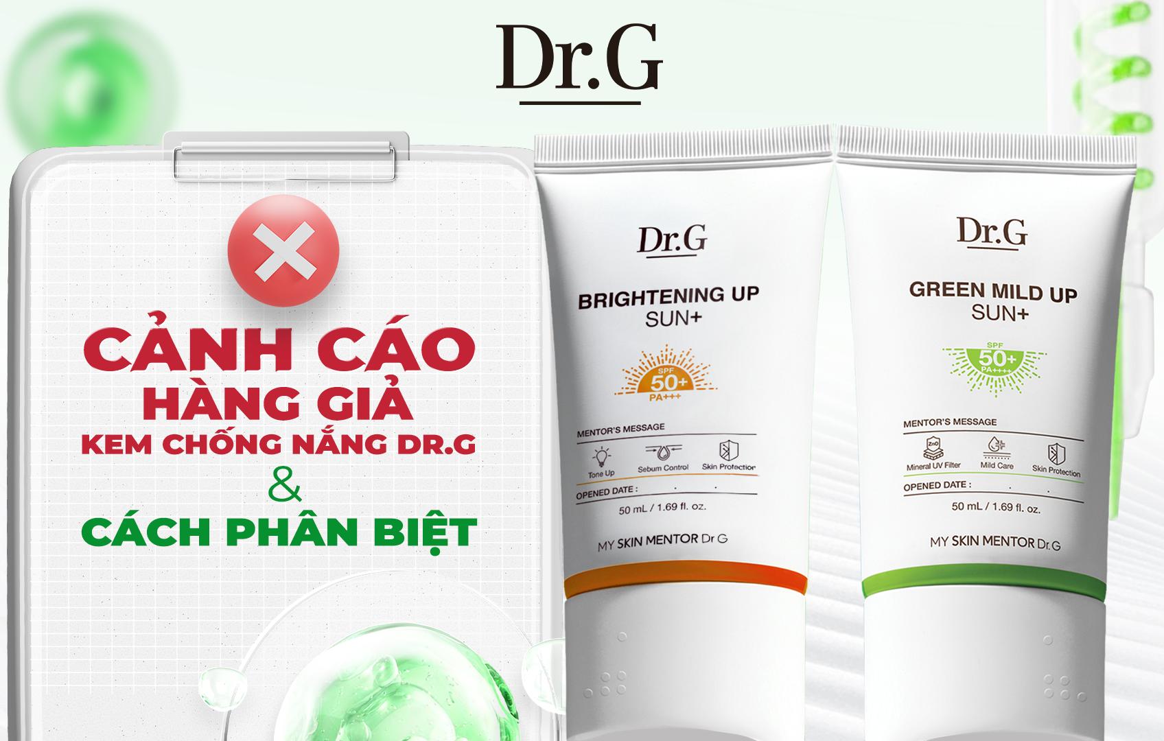 Đừng để hi88. com chống nắng giả hủy hoại làn da: 5 cách nhận diện hi88. com chống nắng Dr.G thật - giả- Ảnh 1.