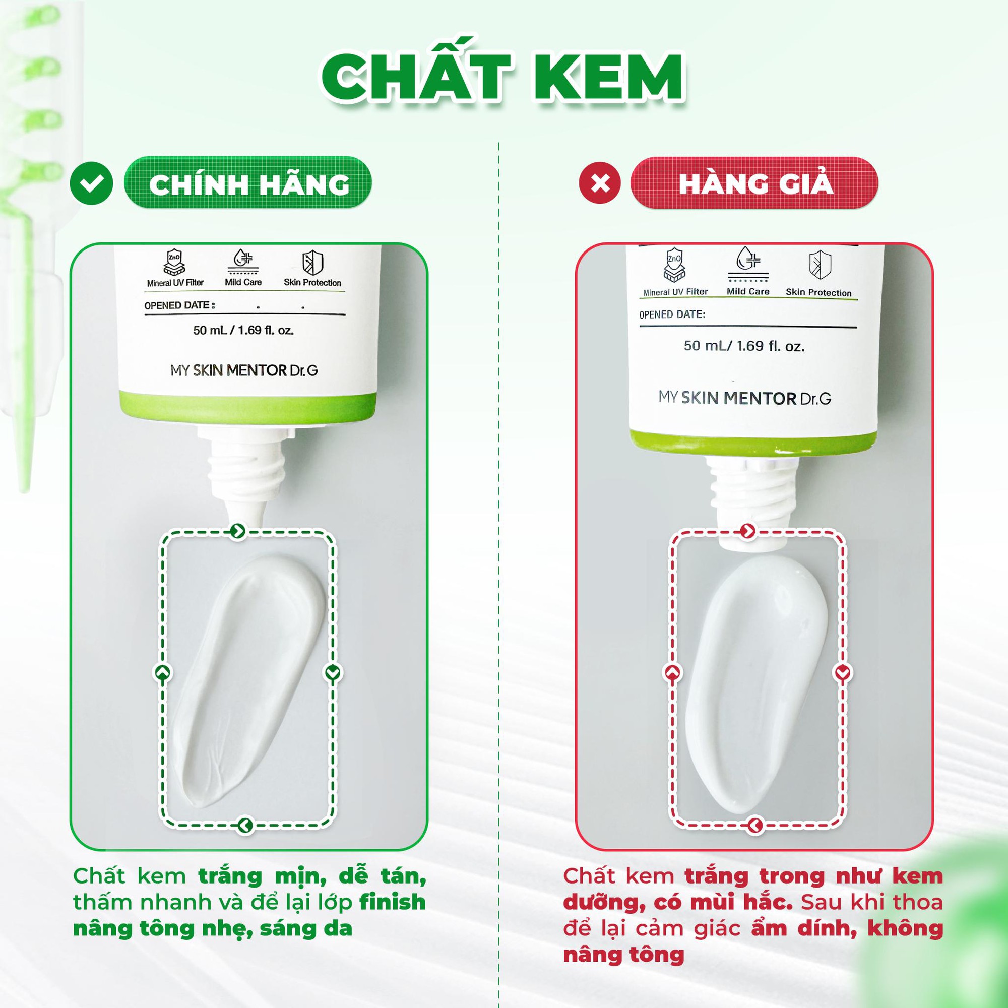 Đừng để hi88. com chống nắng giả hủy hoại làn da: 5 cách nhận diện hi88. com chống nắng Dr.G thật - giả- Ảnh 5.