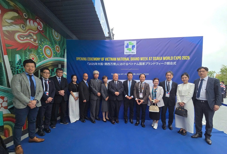 Khai mạc Tuần lễ Thương hiệu quốc gia Việt Nam tại EXPO 2025- Ảnh 1.