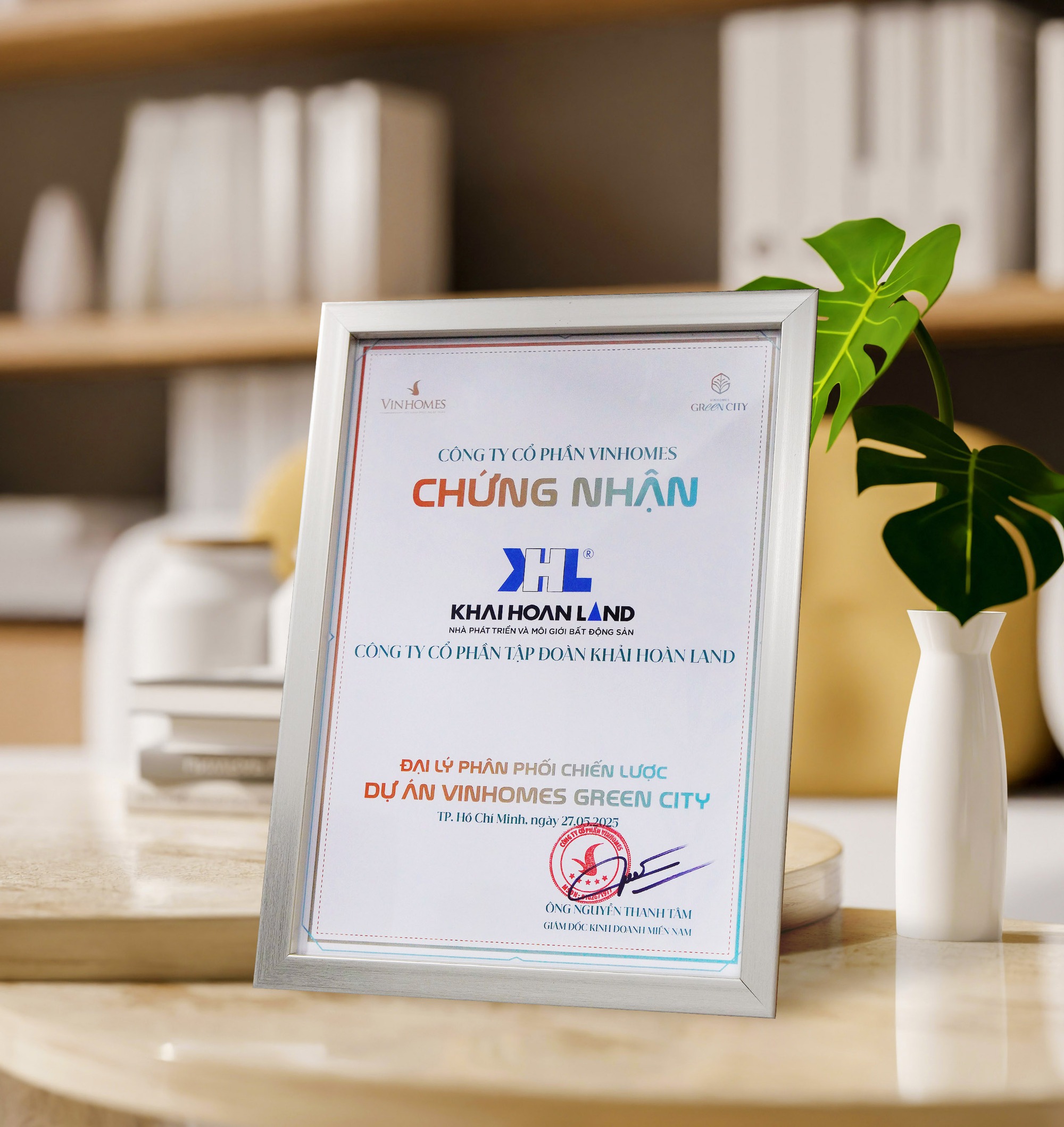 Khải Hoàn Land tăng cường quan hệ hợp tác chiến lược cùng CĐT Vinhomes- Ảnh 1. Khải Hoàn Land tăng cường quan hệ hợp tác chiến lược cùng CĐT Vinhomes- Ảnh 1.