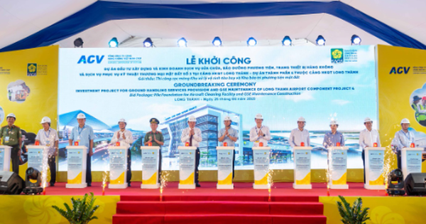 Khởi c&ocirc;ng dự &aacute;n dịch vụ mặt đất chiến lược tại s&acirc;n bay quốc tế Long Th&agrave;nh- Ảnh 1.