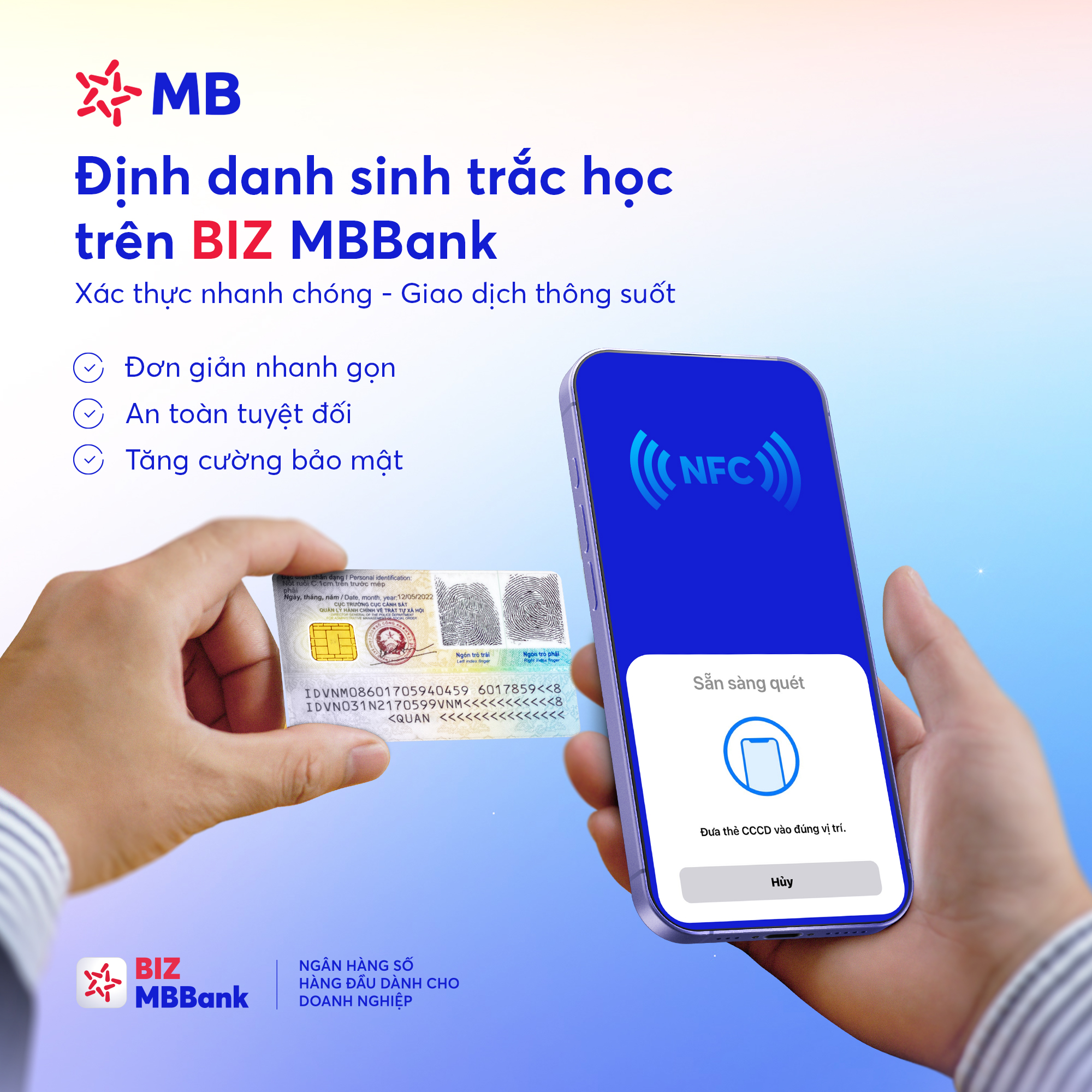 MB sẽ tạm dừng giao dịch điện tử với doanh nghiệp chưa định danh sinh trắc học từ 1/7/2025- Ảnh 1.