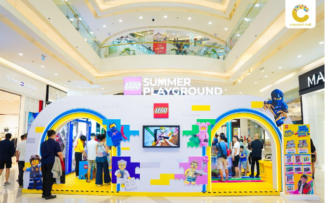 Khám phá sân chơi sáng tạo LEGO Playground tại Crescent Mall- Ảnh 1. Khám phá sân chơi sáng tạo LEGO Playground tại Crescent Mall- Ảnh 1.