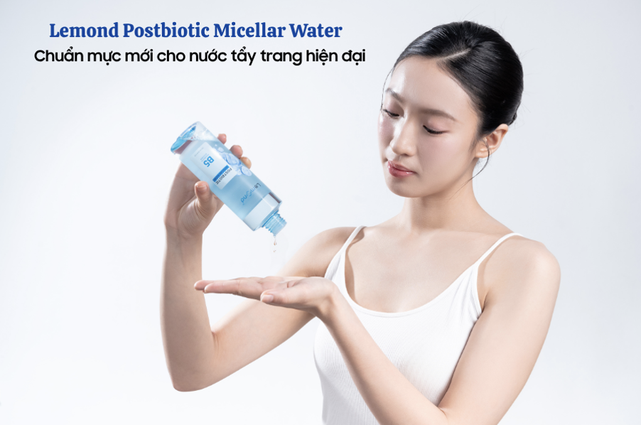 Lemond Postbiotic Micellar Water – Làm sạch làn da thông minh, chuẩn nàng hiện đại- Ảnh 1. Lemond Postbiotic Micellar Water – Làm sạch làn da thông minh, chuẩn nàng hiện đại- Ảnh 1.
