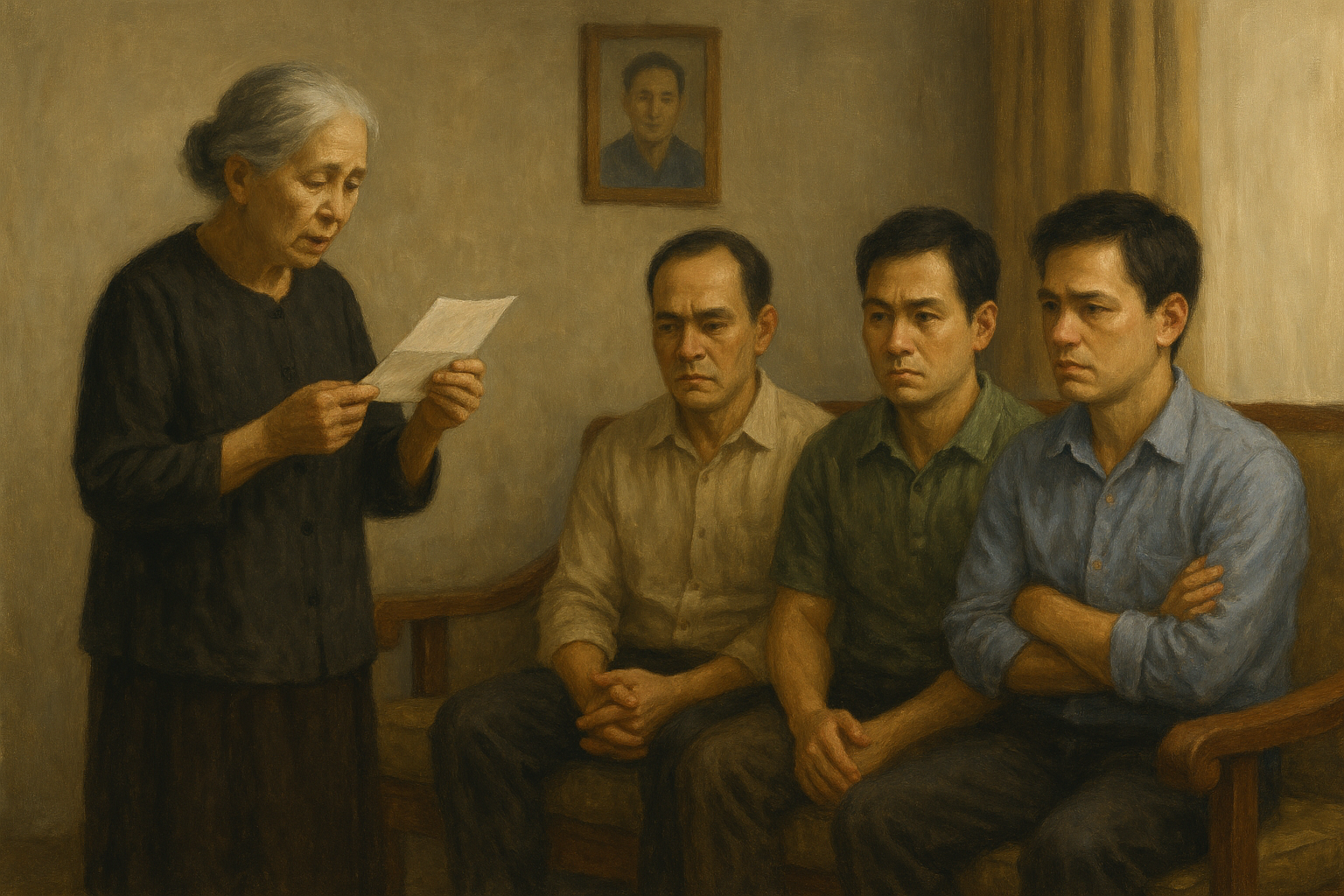 Chồng qua đời, để lại bản di chúc trái với lời hứa khiến các con tranh cãi gay gắt, nửa đêm tôi nhìn ảnh thờ mà rơm rớm nước mắt- Ảnh 1. Chồng qua đời, để lại bản di chúc trái với lời hứa khiến các con tranh cãi gay gắt, nửa đêm tôi nhìn ảnh thờ mà rơm rớm nước mắt- Ảnh 1.