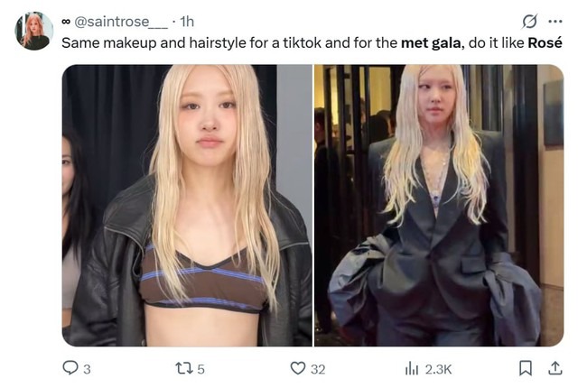 Loạt tiết lộ của Rosé về mái tóc ướt bị chê bai tại Met Gala 2025- Ảnh 5. Loạt tiết lộ của Rosé về mái tóc ướt bị chê bai tại Met Gala 2025- Ảnh 5.