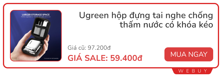 Sale đầu tháng vẫn còn: Tai nghe, cáp sạc, quạt mini... có món giá chỉ 18.000đ- Ảnh 10. Sale đầu tháng vẫn còn: Tai nghe, cáp sạc, quạt mini... có món giá chỉ 18.000đ- Ảnh 10.