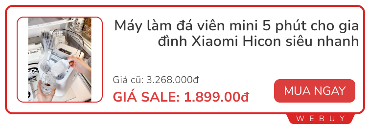 Săn deal đồ thiết thực cho mùa hè: Quạt phun sương, máy làm đá, đèn đuổi muỗi...- Ảnh 3. Săn deal đồ thiết thực cho mùa hè: Quạt phun sương, máy làm đá, đèn đuổi muỗi...- Ảnh 3.