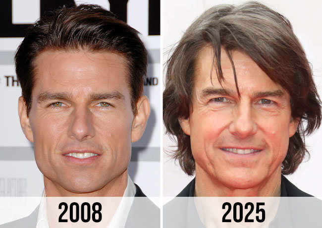 Tom Cruise trẻ trung suốt 3 thập kỷ đóng "Nhiệm vụ bất khả khi": "Đảo ngược" thời gian nhờ thẩm mỹ hay kỳ tích tự nhiên?- Ảnh 2. Tom Cruise trẻ trung suốt 3 thập kỷ đóng "Nhiệm vụ bất khả khi": "Đảo ngược" thời gian nhờ thẩm mỹ hay kỳ tích tự nhiên?- Ảnh 2.