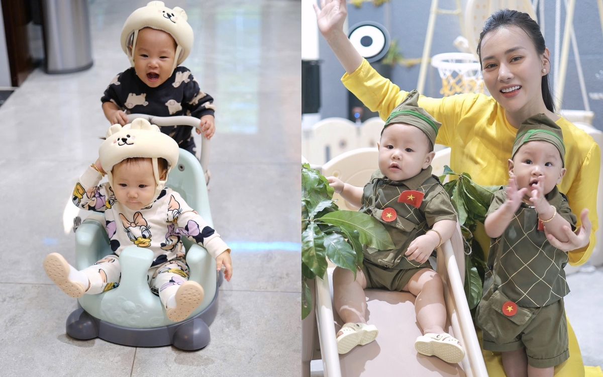 Con nhà Phương Oanh - shark Bình còn bé tí đã dùng đồ sang xịn mịn, soi giá món nào cũng thấy ngỡ ngàng- Ảnh 1. Con nhà Phương xem bong da truc tiep nhanh nhat - shark Bình còn bé tí đã dùng đồ sang xịn mịn, soi giá món nào cũng thấy ngỡ ngàng- Ảnh 1.