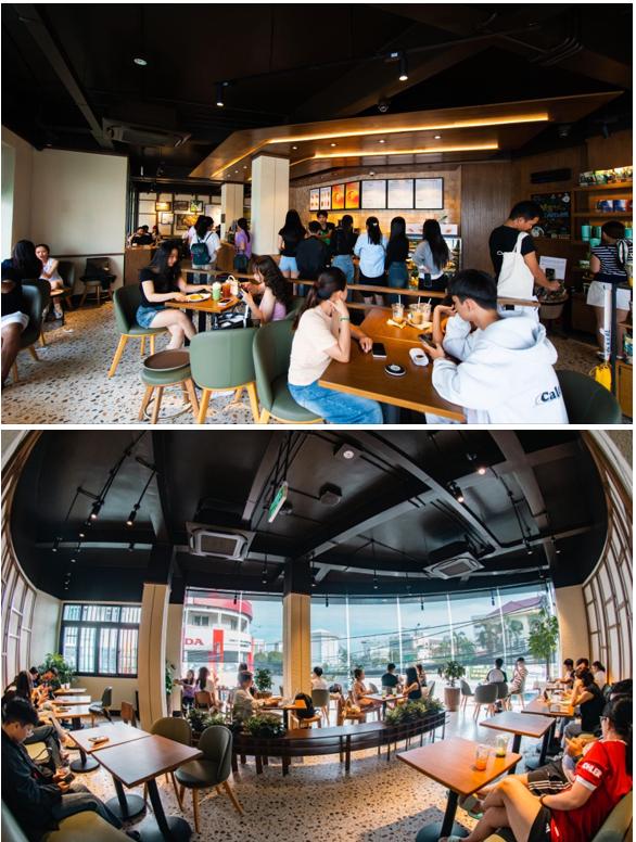 Starbucks Long Xuyên: Không gian hiện đại giữa lòng miền Tây, hút giới trẻ check-in rần rần- Ảnh 4. hi88.com đăng nhập Xuyên: Không gian hiện đại giữa lòng miền Tây, hút giới trẻ check-in rần rần- Ảnh 4.