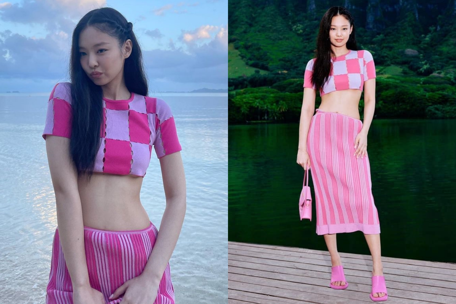 Huyền Baby slay 10 điểm, khi đụng áo Jacquemus với Jennie- Ảnh 3. Huyền Baby slay 10 điểm, khi đụng áo Jacquemus với Jennie- Ảnh 3.