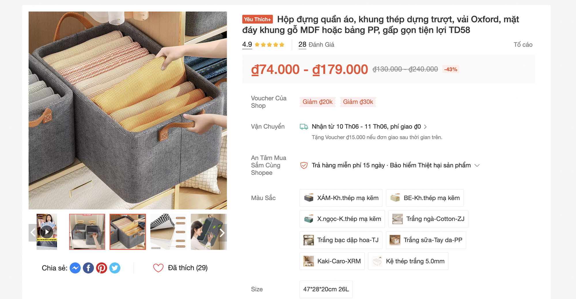 Chiêu cơi nới, sắp xếp tủ quần áo từ 5 món "bảo bối" loanh quanh 100k của một cô nàng Hà Nội, chị em thỏa đam mê shopping chẳng lo chật tủ- Ảnh 8. Chiêu cơi nới, sắp xếp tủ quần áo từ 5 món "bảo bối" loanh quanh 100k của một cô nàng Hà Nội, chị em thỏa đam mê shopping chẳng lo chật tủ- Ảnh 8.