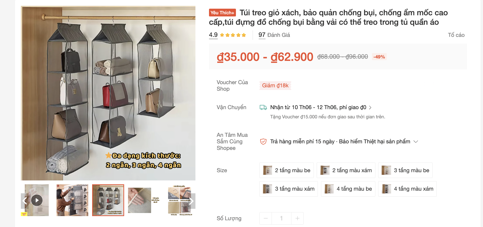 Chiêu cơi nới, sắp xếp tủ quần áo từ 5 món "bảo bối" loanh quanh 100k của một cô nàng Hà Nội, chị em thỏa đam mê shopping chẳng lo chật tủ- Ảnh 16. Chiêu cơi nới, sắp xếp tủ quần áo từ 5 món "bảo bối" loanh quanh 100k của một cô nàng Hà Nội, chị em thỏa đam mê shopping chẳng lo chật tủ- Ảnh 16.