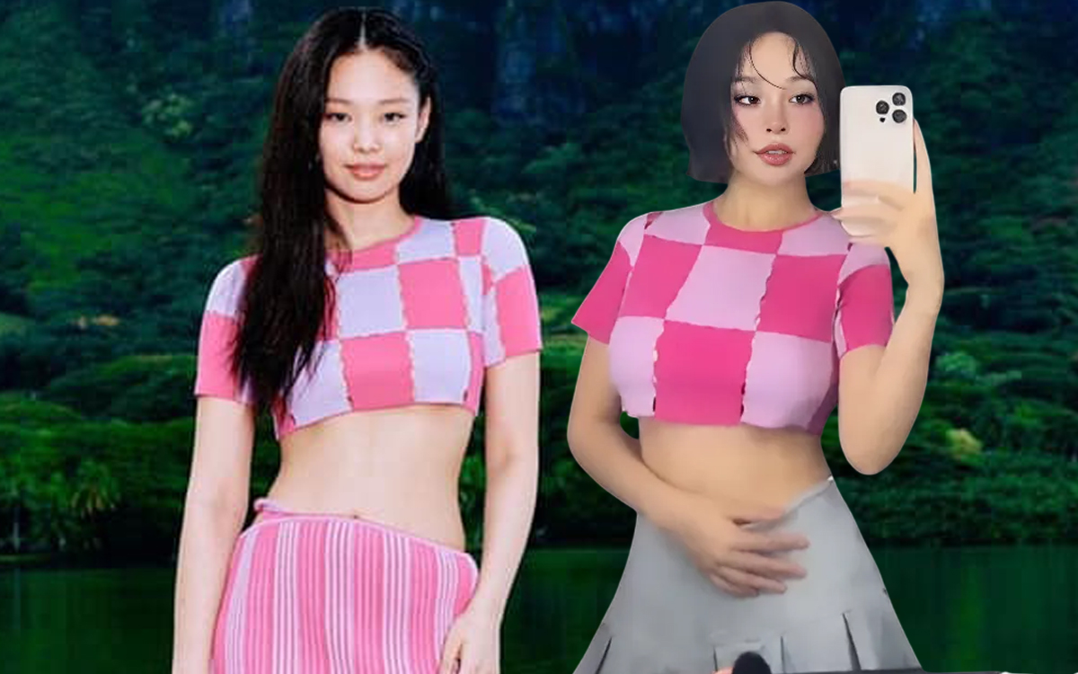 Huyền Baby slay 10 điểm, khi đụng áo Jacquemus với Jennie- Ảnh 1. Huyền Baby slay 10 điểm, khi đụng áo Jacquemus với Jennie- Ảnh 1.