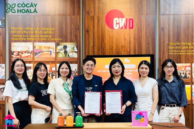 Cỏ Cây tại hi88 Lá và CWD: Chung tay xây dựng "Ngôi Nhà Bình Yên" cho phụ nữ Việt- Ảnh 1.