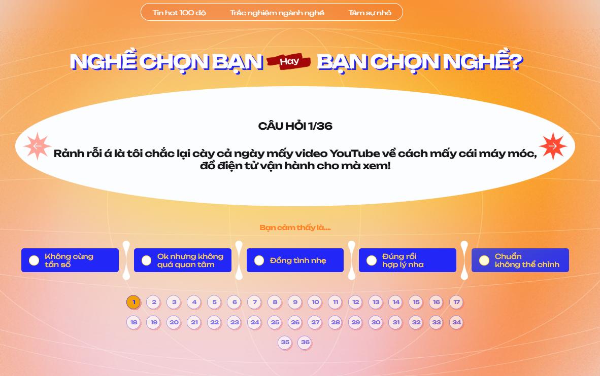 2k7 ơi, ngành nào hợp 'gu' bạn nhất? Làm quiz biết liền!- Ảnh 4. 2k7 ơi, ngành nào hợp 'gu' bạn nhất? Làm quiz biết liền!- Ảnh 4.