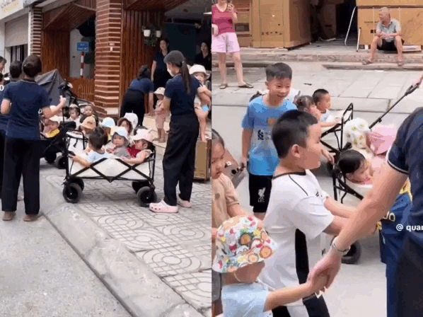 Chiếc xe kéo Jimmy - Jenny nhà Phương Oanh lăng xê ngày ấy giờ thành xe chở "búp măng" siêu hot của các trường mầm non- Ảnh 3. Chiếc hi88.com đăng nhập kéo Jimmy - Jenny nhà Phương Oanh lăng xê ngày ấy giờ thành hi88.com đăng nhập chở "búp măng" siêu hot của các trường mầm non- Ảnh 3.