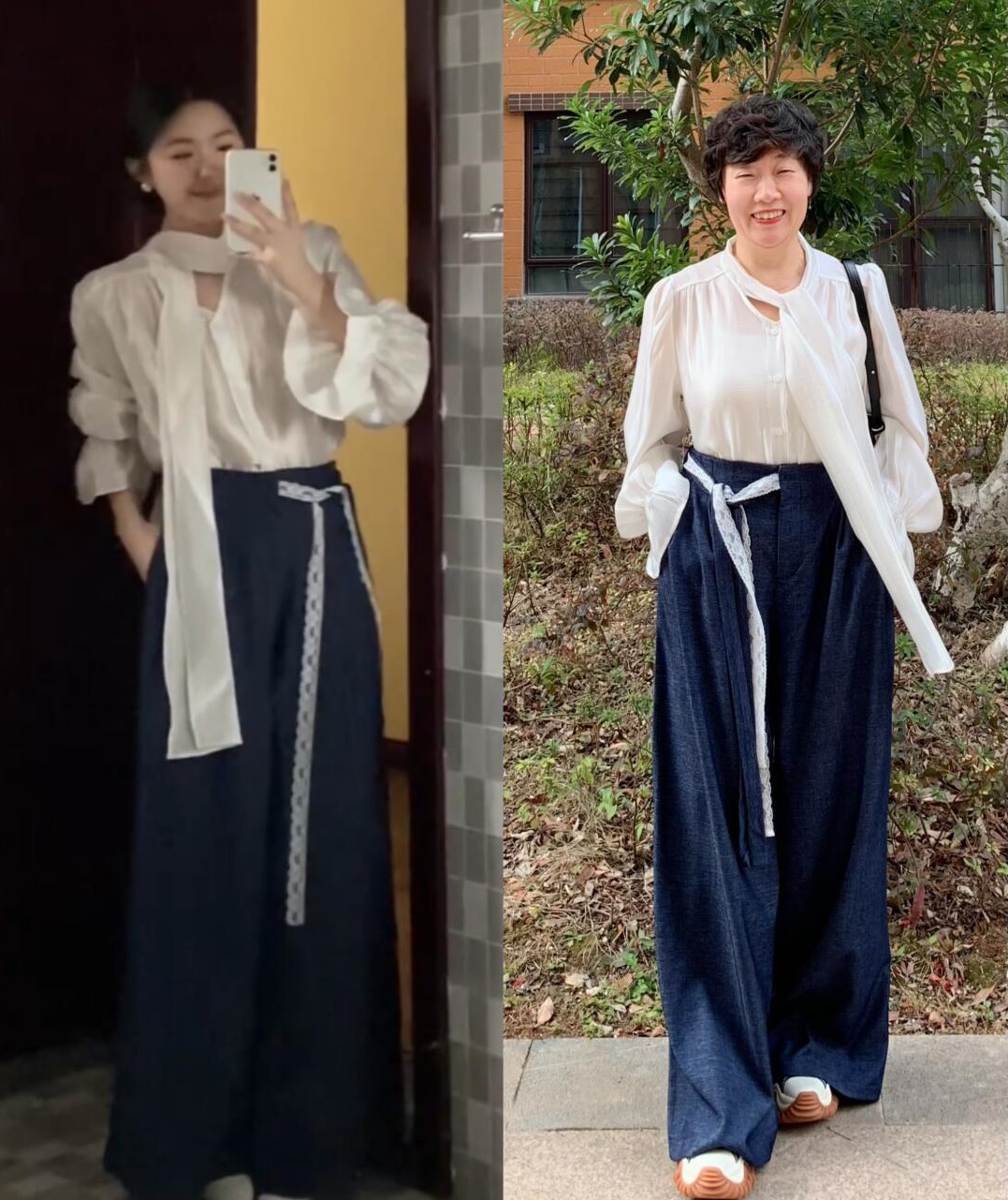 Người phụ nữ trung niên chuyên diện "sơ mi thiếu nữ" và được khen nức nở vì mặc đẹp- Ảnh 5. Người phụ nữ trung niên chuyên diện "sơ mi thiếu nữ" và được khen nức nở vì mặc đẹp- Ảnh 5.