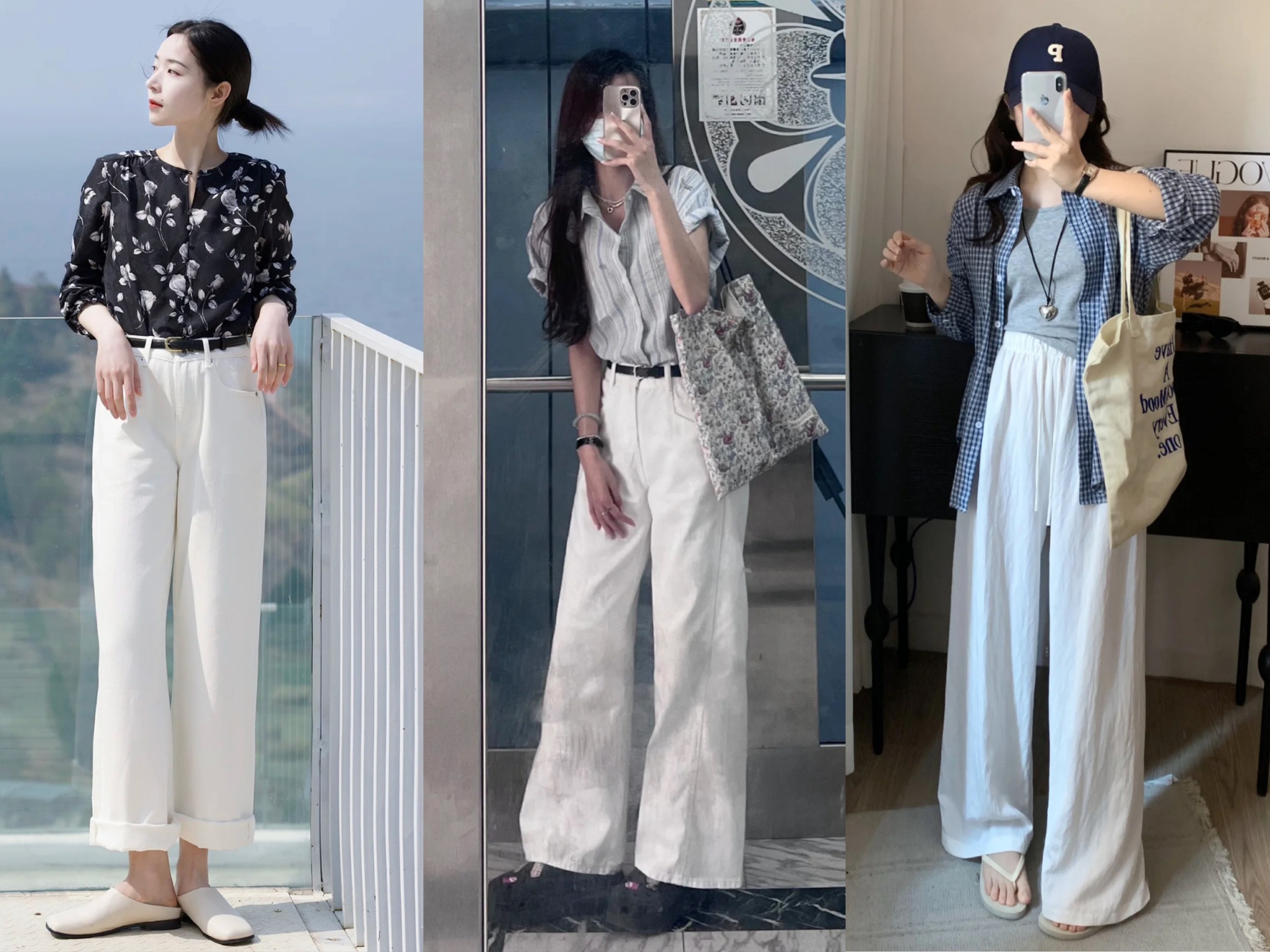 Áo sơ mi + quần ống rộng: Combo "gây sốt" dịp hè, mặc lên nhìn sang chảnh bùng nổ- Ảnh 8. Áo sơ mi + quần ống rộng: Combo "gây sốt" dịp hè, mặc lên nhìn sang chảnh bùng nổ- Ảnh 8.