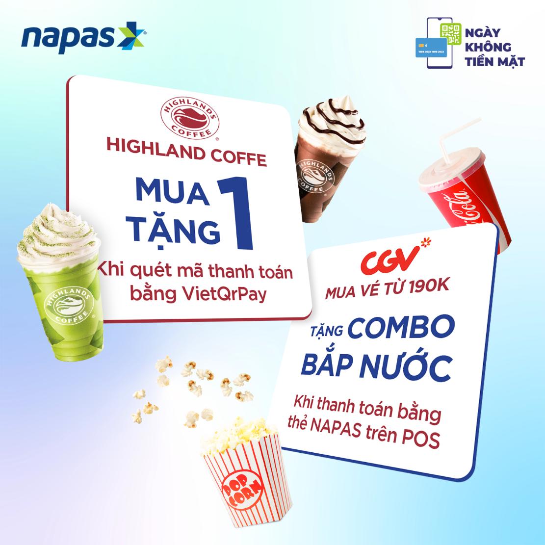 NAPAS tung loạt chương trình khuyến mãi hấp dẫn hưởng ứng Ngày Không Tiền Mặt 2025- Ảnh 1. NAPAS tung loạt chương trình khuyến mãi hấp dẫn hưởng ứng Ngày Không Tiền Mặt 2025- Ảnh 1.