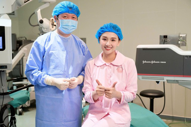 Diễn viên Lã Thanh Huyền: "Sau 20 năm cận thị, cuối cùng tôi cũng được sống với đôi mắt tự do"- Ảnh 4.