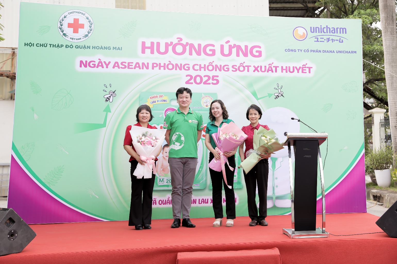 Diana Unicharm hưởng ứng ngày ASEAN phòng chống sốt xuất huyết- Ảnh 1. Diana Unicharm hưởng ứng ngày ASEAN phòng chống sốt xuất huyết- Ảnh 1.