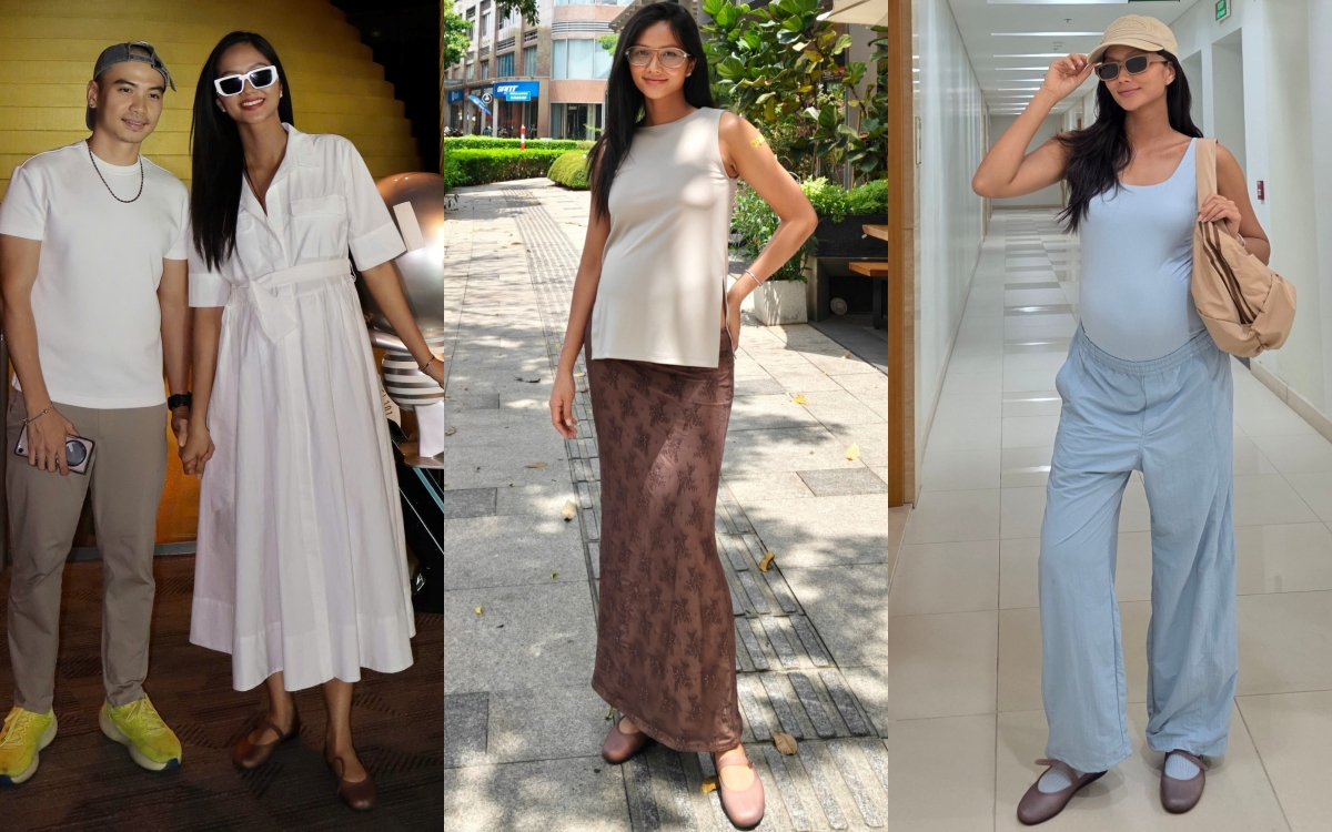 H'Hen Niê mang bầu vẫn diện giày 15cm lên show nhưng đời thường lại chỉ đi đúng 1 kiểu giày này- Ảnh 4. H'Hen Niê mang bầu vẫn diện giày 15cm lên show nhưng đời thường lại chỉ đi đúng 1 kiểu giày này- Ảnh 4.