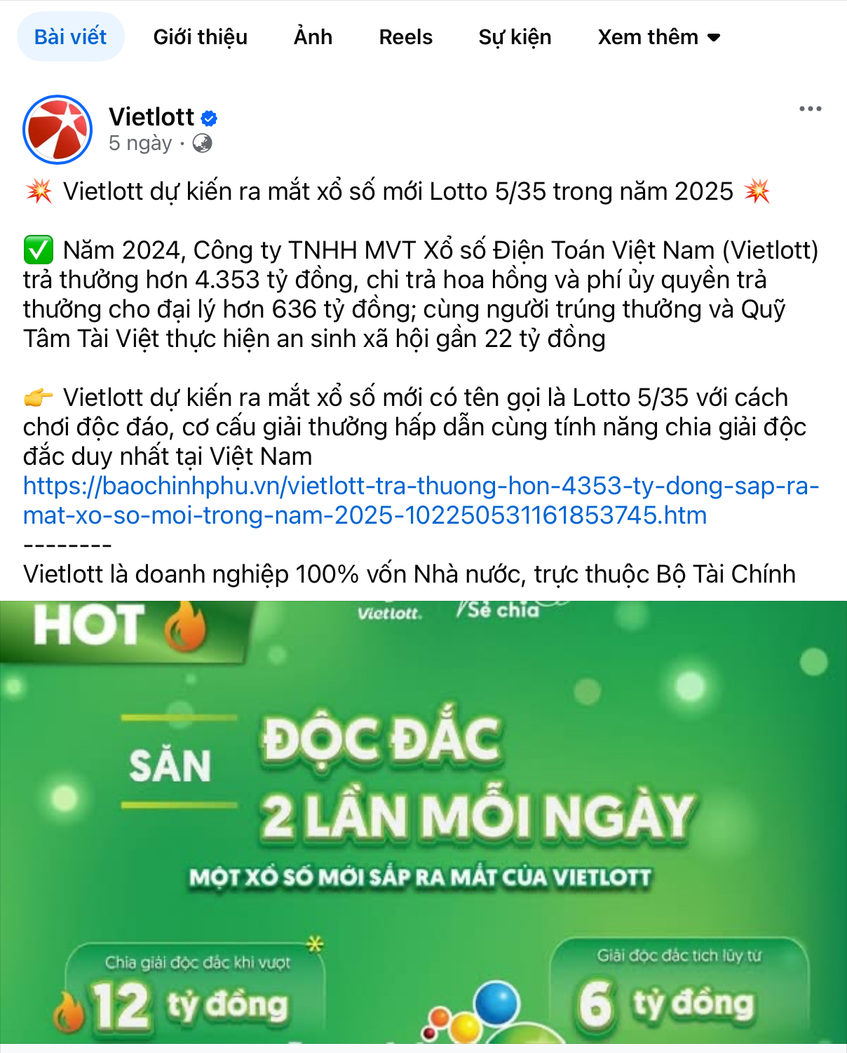 Vietlott sắp ra mắt sản phẩm xổ số mới với cơ hội trúng lớn hai lần mỗi ngày- Ảnh 1. Vietlott sắp ra mắt sản phẩm xổ số mới với cơ hội trúng lớn hai lần mỗi ngày- Ảnh 1.