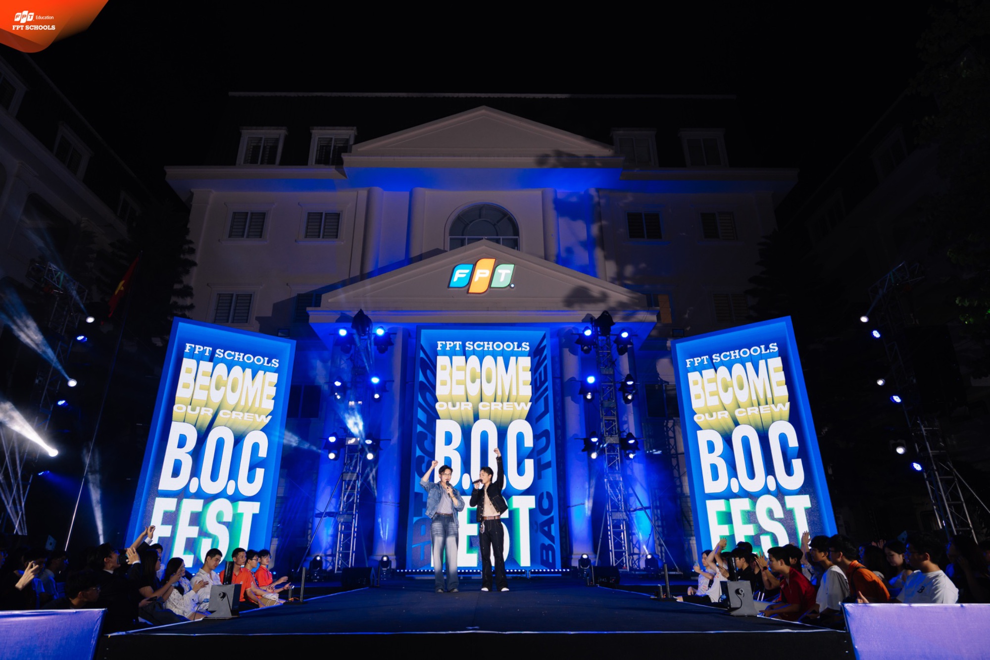 Bùng nổ với đêm nhạc B.O.C FEST chào đón tân học sinh tại FPT School Bắc Từ Liêm- Ảnh 1.