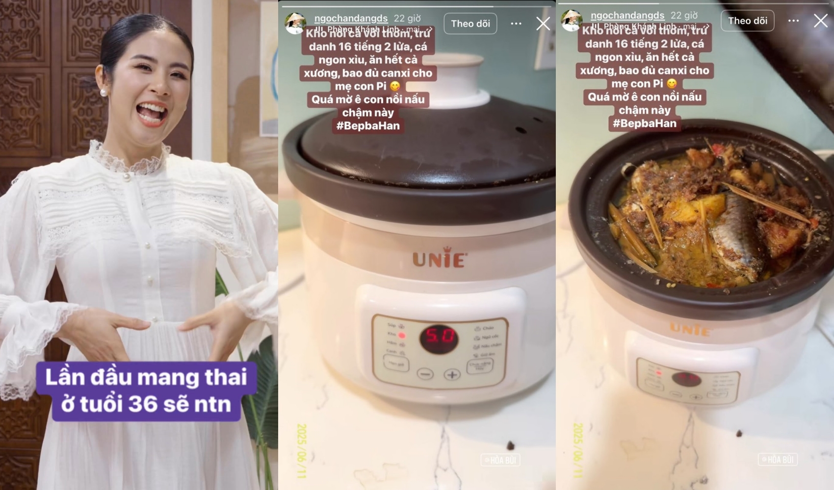 Mẹ bầu Ngọc Hân khen nức nở 1 chiếc nồi: Nấu nướng đơn giản mà "ngon xỉu", đủ chất cho cả mẹ lẫn con- Ảnh 3. Mẹ bầu Ngọc Hân khen nức nở 1 chiếc nồi: Nấu nướng đơn giản mà "ngon xỉu", đủ chất cho cả mẹ lẫn con- Ảnh 3.