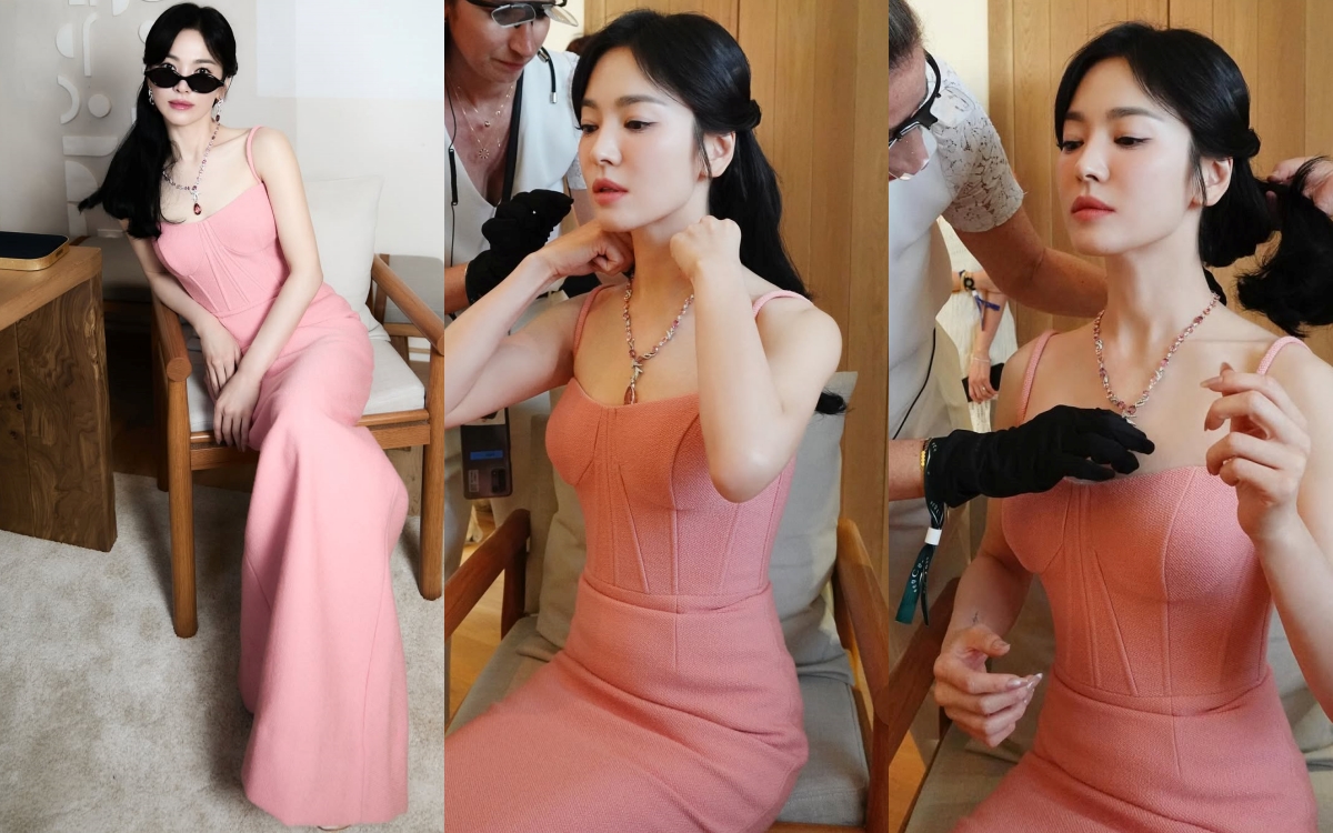 Song Hye Kyo khoe body đồng hồ cát, chẳng ngại đụng độ đàn em kém hơn chục tuổi- Ảnh 3. Song Hye Kyo khoe body đồng hồ cát, chẳng ngại đụng độ đàn em kém hơn chục tuổi- Ảnh 3.