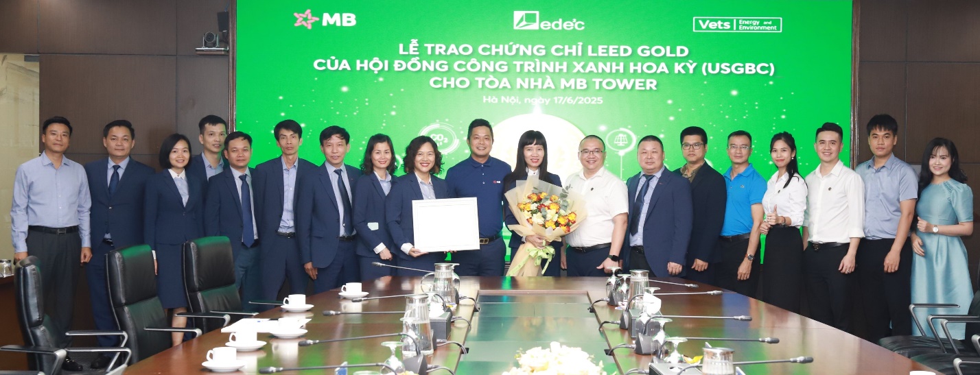 MB Tower đạt chứng chỉ LEED Gold: Bước tiến trong chiến lược phát triển bền vững- Ảnh 4. hi88.com là gì đạt chứng chỉ LEED Gold: Bước tiến trong chiến lược phát triển bền vững- Ảnh 4.