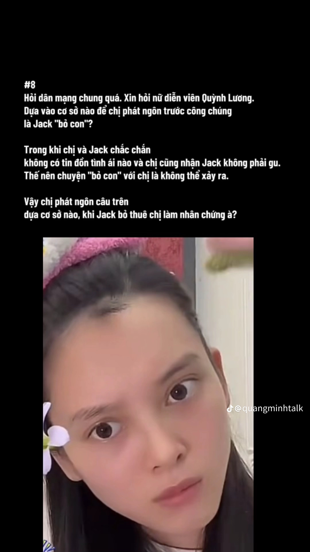 Nóng: Rầm rộ hơn 20 video gây sốc nghi ám chỉ Thiên An "tâm cơ" với Jack, Quỳnh Lương cũng bị réo tên- Ảnh 2.