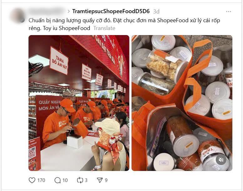 Nhìn lại hành trình ShopeeFood rực sắc cam tại Hà Nội và Hưng Yên: "Gai Con" đã được chiều hết nấc!- Ảnh 5. Nhìn lại hành trình ShopeeFood rực sắc cam tại Hà Nội và Hưng Yên: "Gai Con" đã được chiều hết nấc!- Ảnh 5.