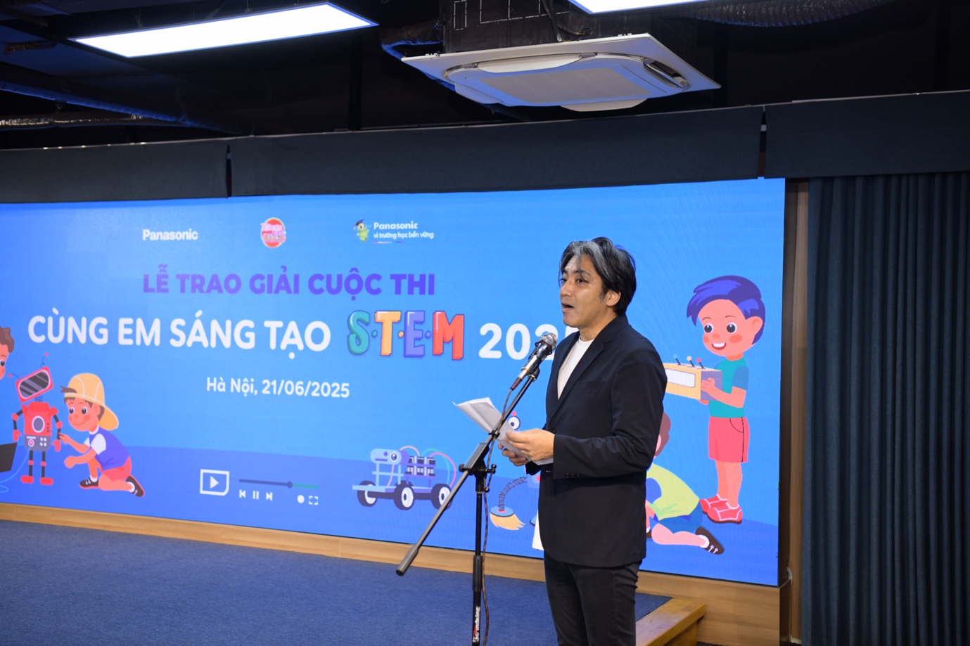 Panasonic trao giải cuộc thi “Cùng em sáng tạo STEM" năm 2025, vinh danh những dự án độc đáo và tiếp lửa đam mê STEM cho thế hệ trẻ Việt Nam- Ảnh 3.