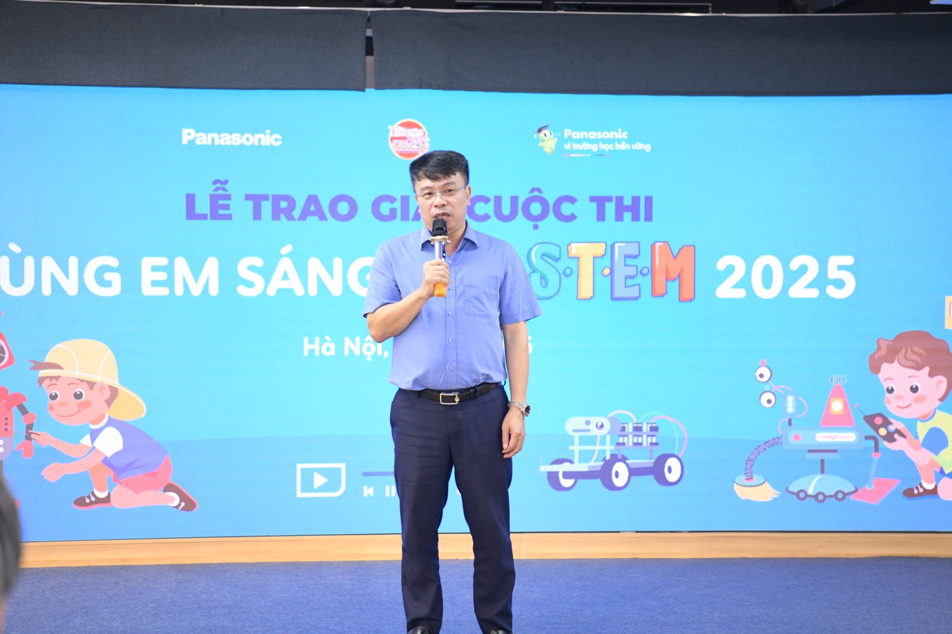 Panasonic trao giải cuộc thi “Cùng em sáng tạo STEM" năm 2025, vinh danh những dự án độc đáo và tiếp lửa đam mê STEM cho thế hệ trẻ Việt Nam- Ảnh 4.